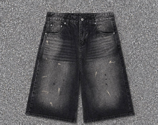 Textured vintage washed Jorts